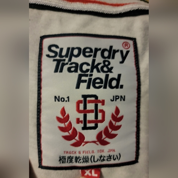 Superdry Track and Field XL Shirt - Picture 4 of 7